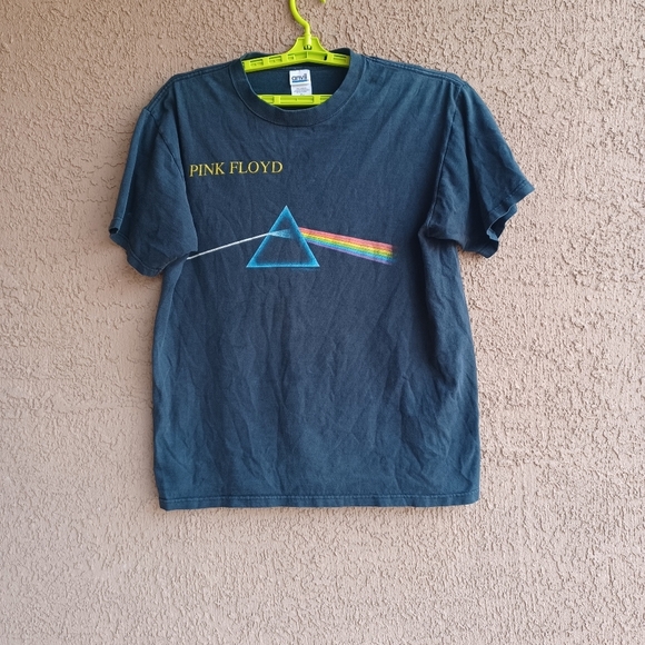 PINK FLOYD DARK SIDE OF THE MOON STILL FIRST IN SPACE T SHIRT RARE VTG ROCK L - Picture 2 of 6